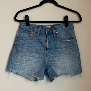 Madewell Jean shorts